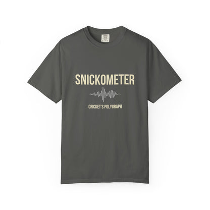 Snickometer T-Shirt – Cricket's Polygraph Graphic Tee