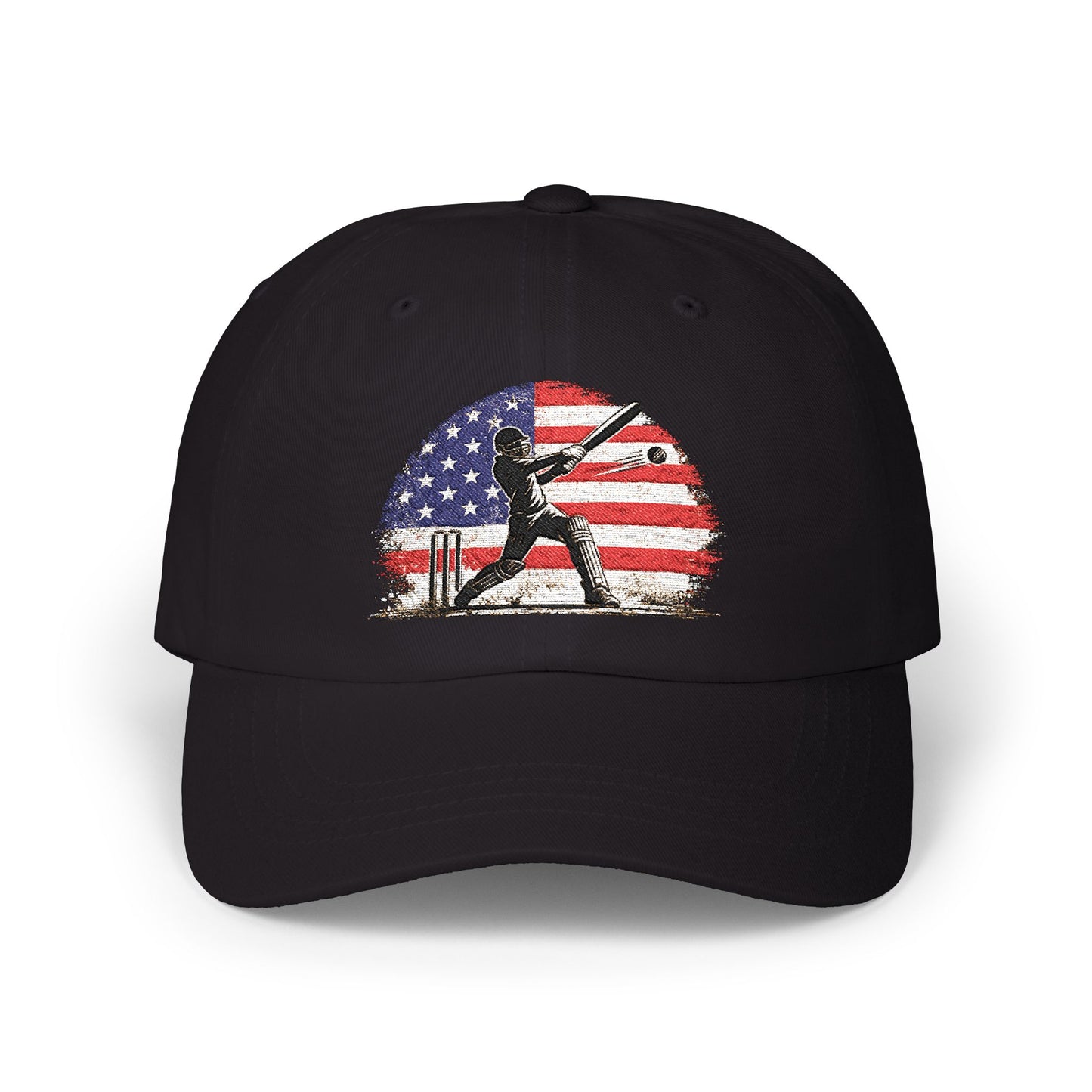 Back strap and buckle detail | USA Cap Cricket Cap | Odyssey Camp & Co.