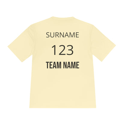 Personalized Team Supporter Tee | Custom Name, Team & Number Shirt