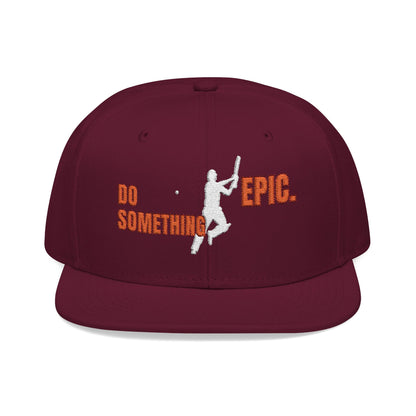 Do Something Epic Cricket Cap | Embroidered Snapback Hat