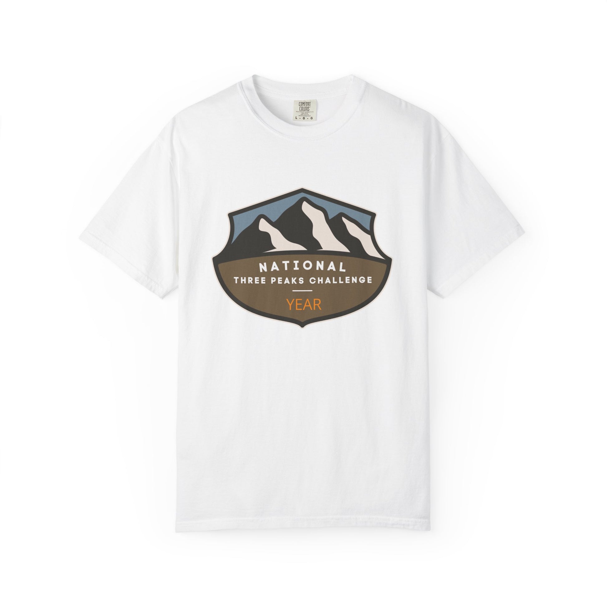 Personalized National Three Peaks T-Shirt | Odyssey Camp & Co.