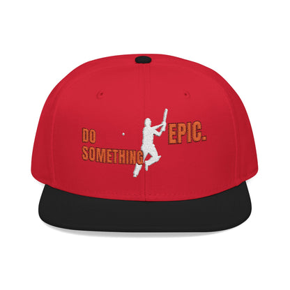 Do Something Epic Cricket Cap | Embroidered Snapback Hat