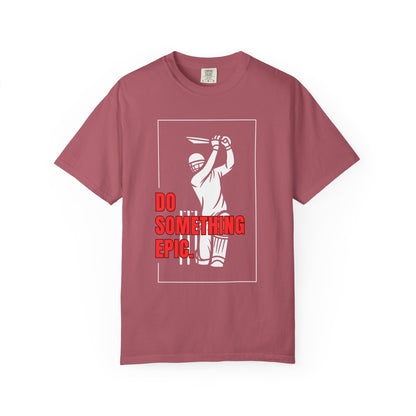 Do Something Epic T-Shirt | Cricket Player Shot Graphic | Odyssey Camp & Co.