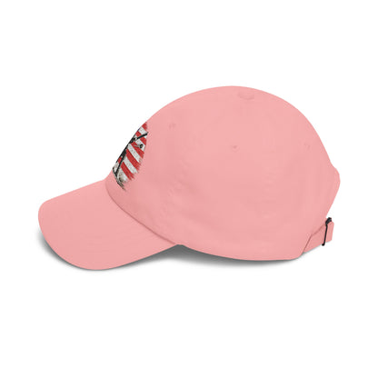 Worn on model front view | USA Cap Cricket Cap | Odyssey Camp & Co.