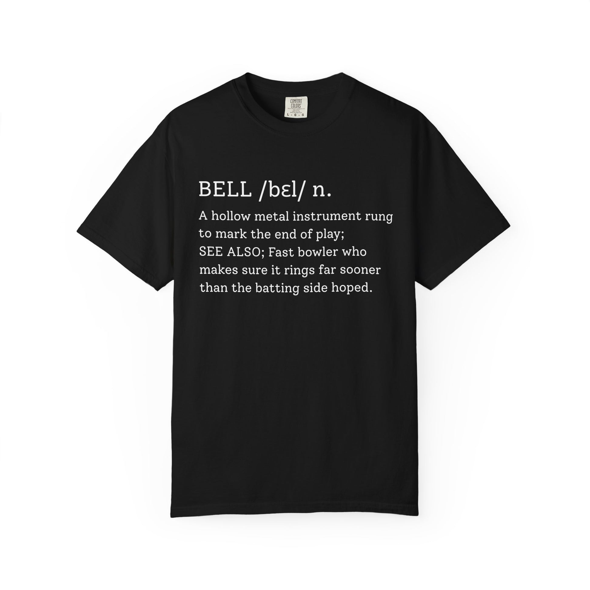 BELL Cricket Dictionary T-Shirt | Odyssey Camp & Co.