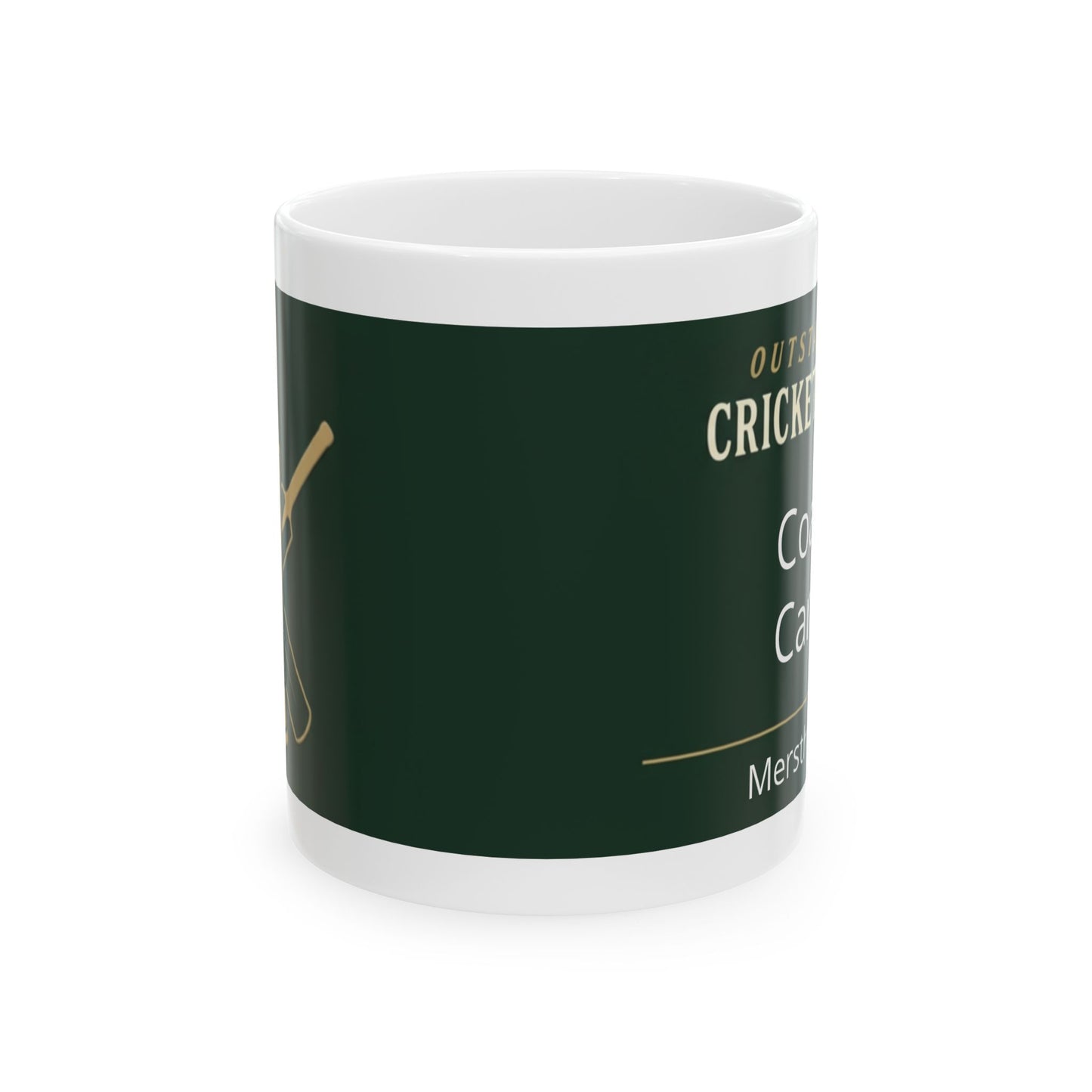 Personalised Cricket Coach Ceramic Mug | Cricket Coach Gift | Odyssey Camp & Co.