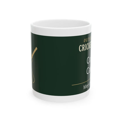Personalised Cricket Coach Ceramic Mug | Cricket Coach Gift | Odyssey Camp & Co.