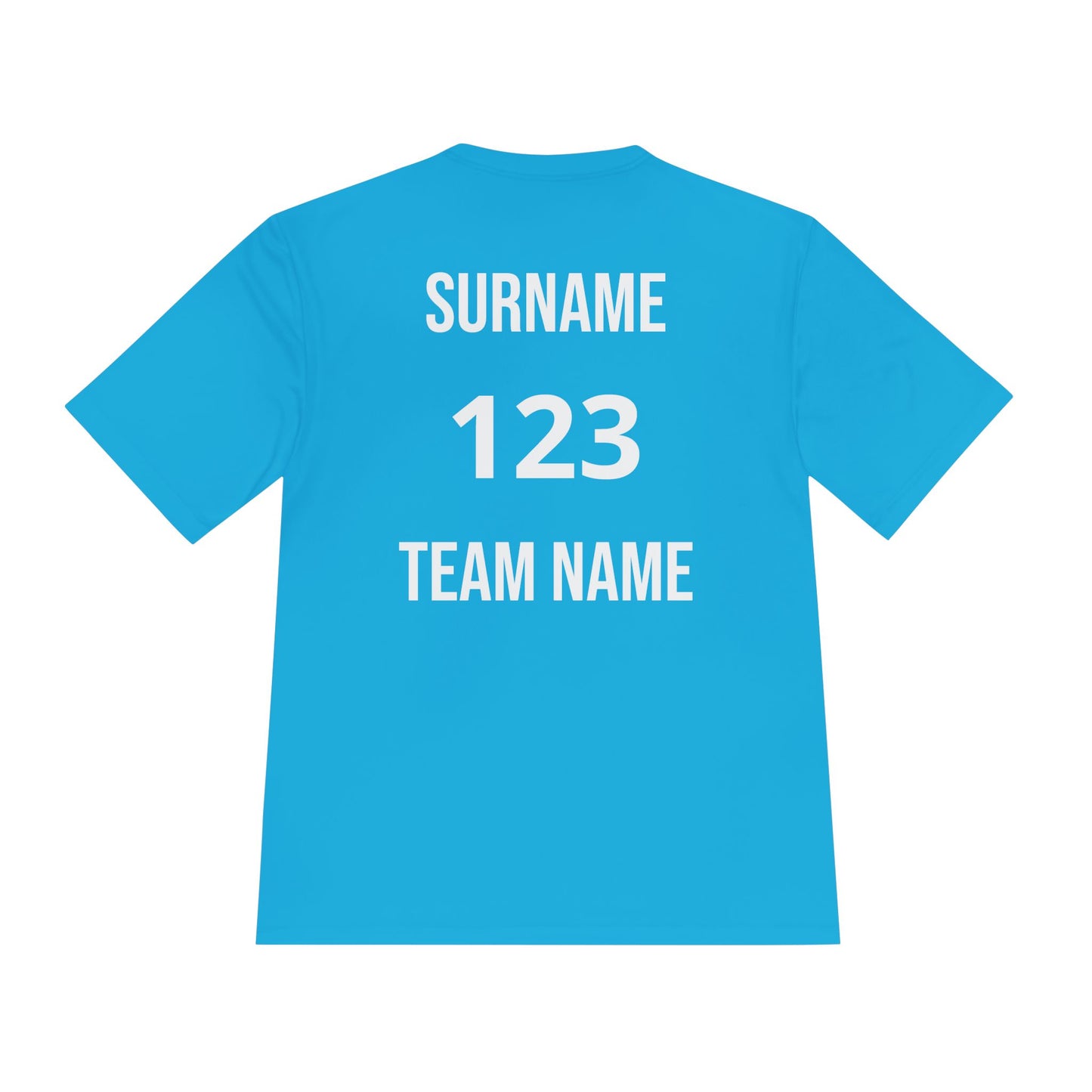 Personalized Team Supporter Tee | Custom Name, Team & Number Shirt