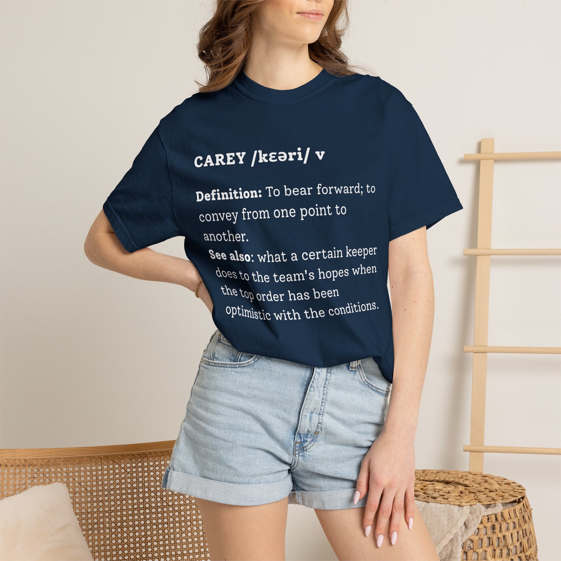 CAREY Cricket Dictionary T-Shirt | Odyssey Camp & Co.