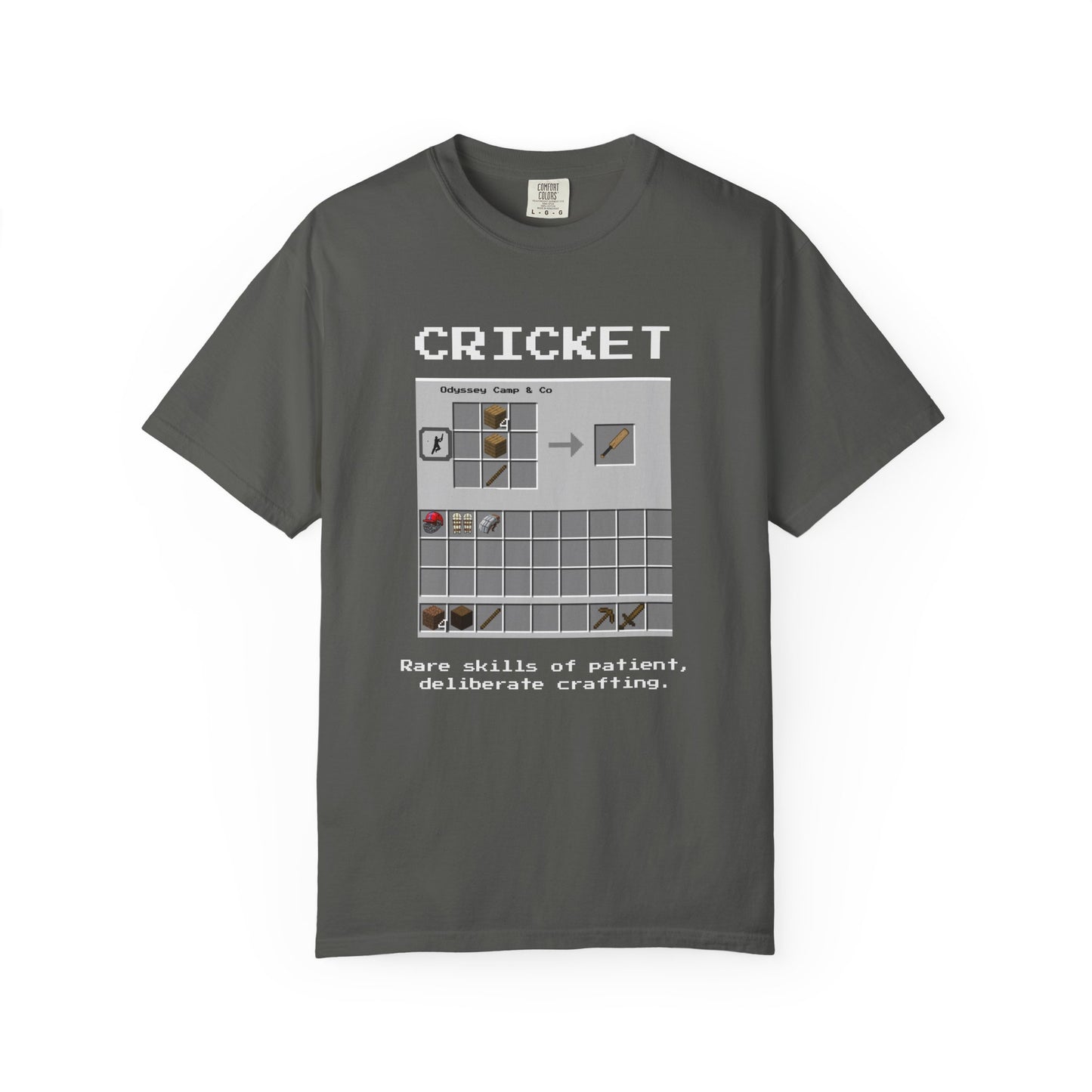 Cricket Crafting T-Shirt | Odyssey Camp & Co.