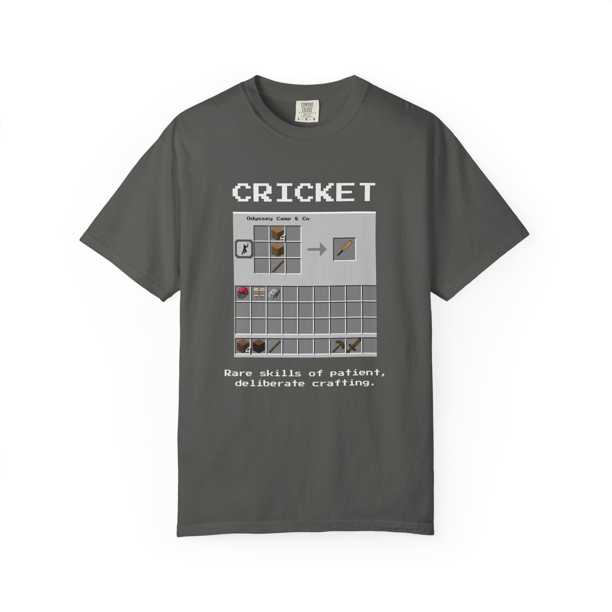Cricket Crafting T-Shirt | Odyssey Camp & Co.