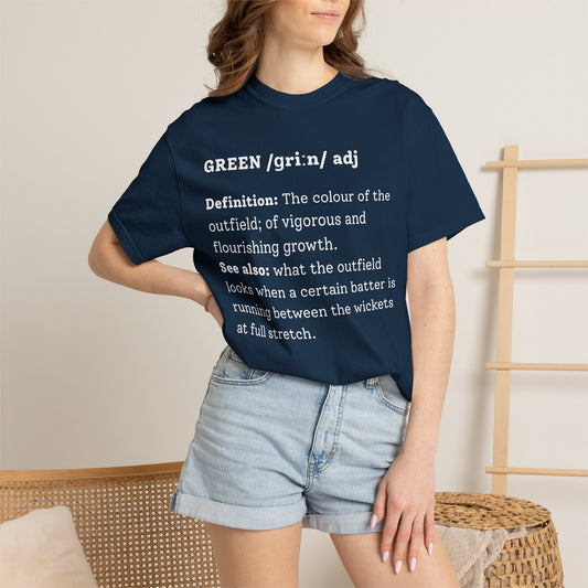 GREEN | Cricket Dictionary T-Shirt