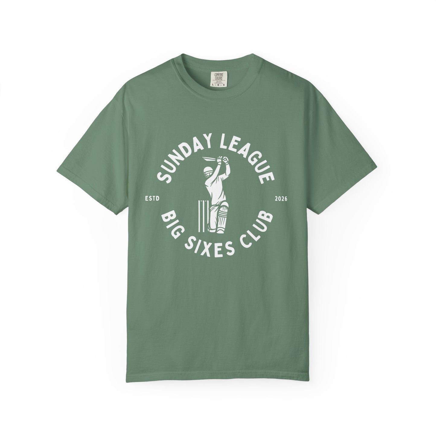 Sunday League Big Sixes | Cricket Club T-Shirt | Odyssey Camp & Co.