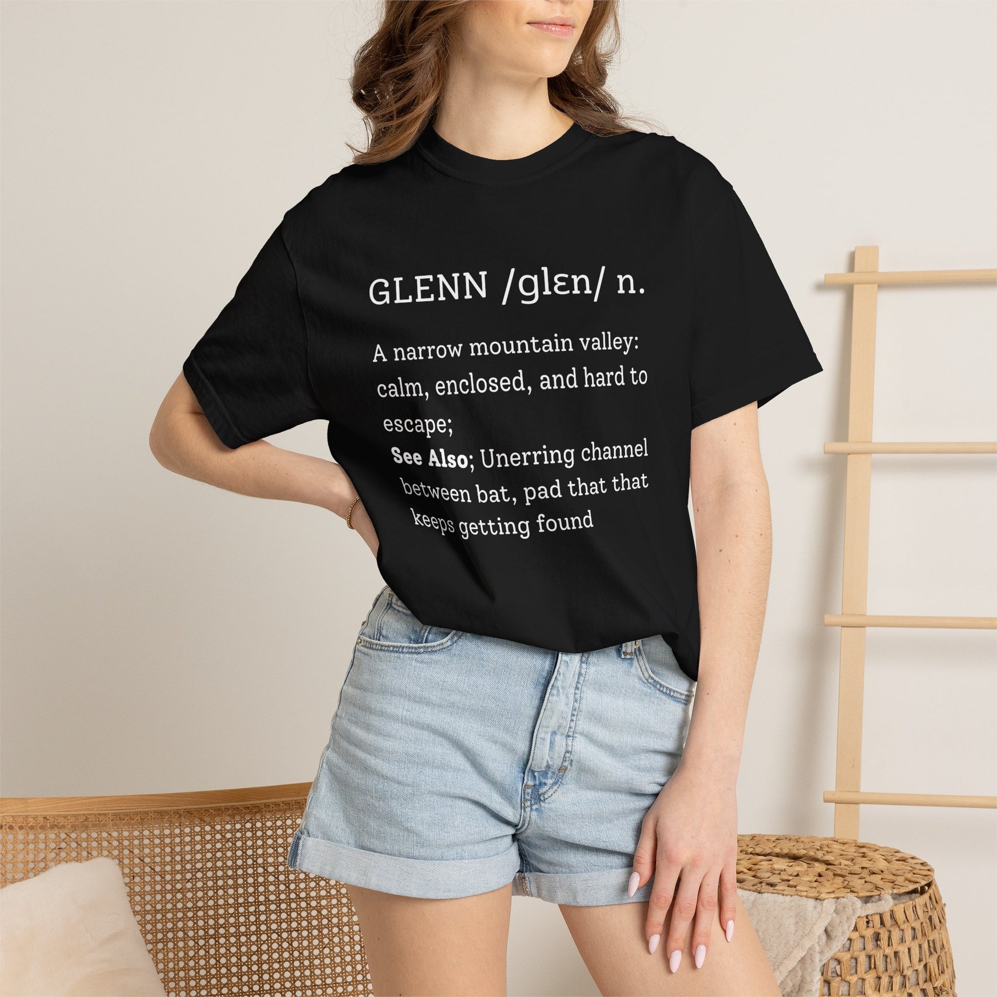 GLENN Cricket Dictionary T-Shirt | Odyssey Camp & Co.