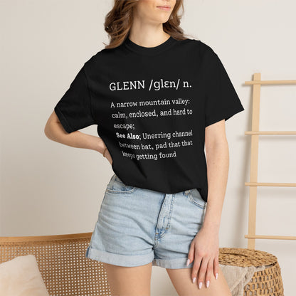 GLENN Cricket Dictionary T-Shirt | Odyssey Camp & Co.