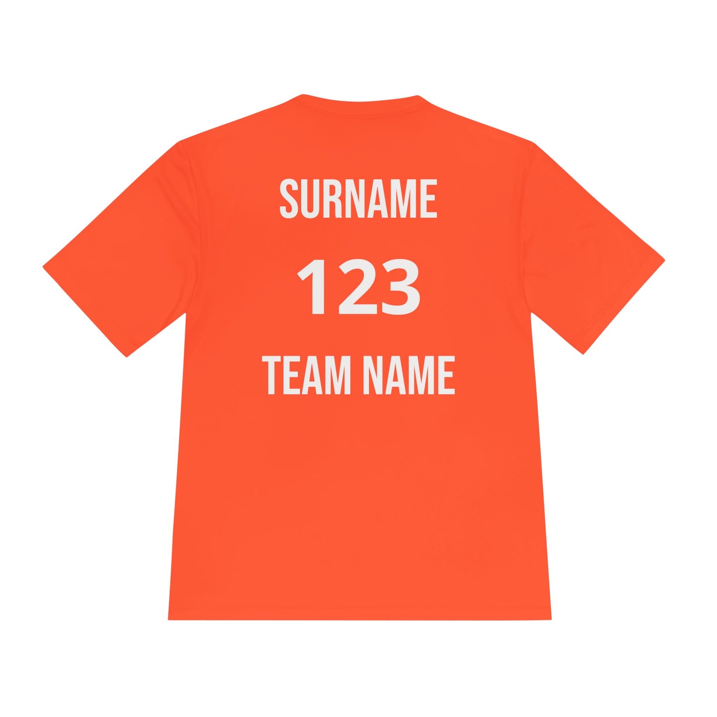 Personalized Team Supporter Tee | Custom Name, Team & Number Shirt