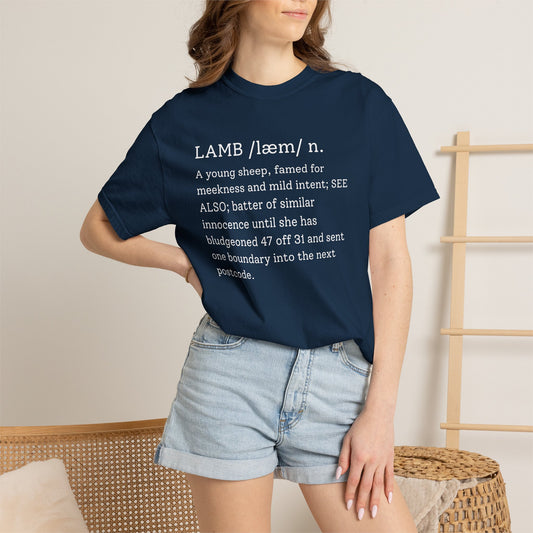 LAMB | Cricket Dictionary T-Shirt
