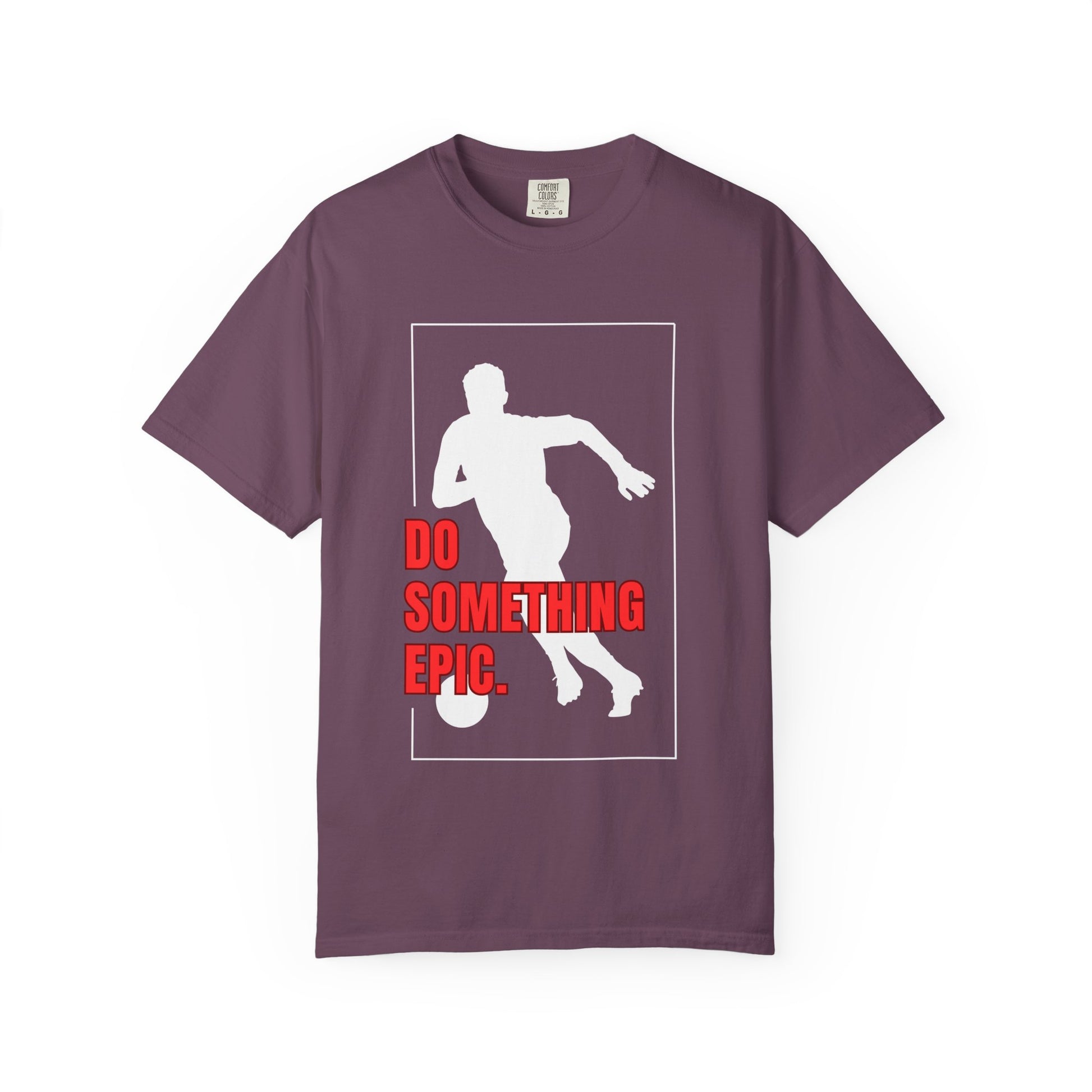 Do Something Epic Soccer Football T-Shirt | Odyssey Camp & Co.