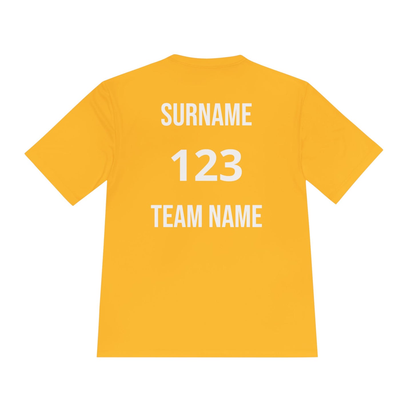 Personalized Team Supporter Tee | Custom Name, Team & Number Shirt
