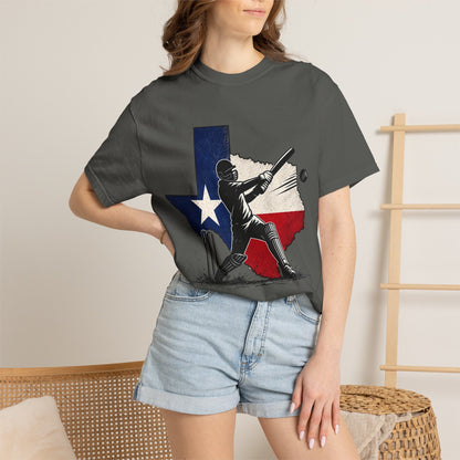 Lifestyle shot cricket tee | Texas Cricket T-Shirt | Odyssey Camp & Co.