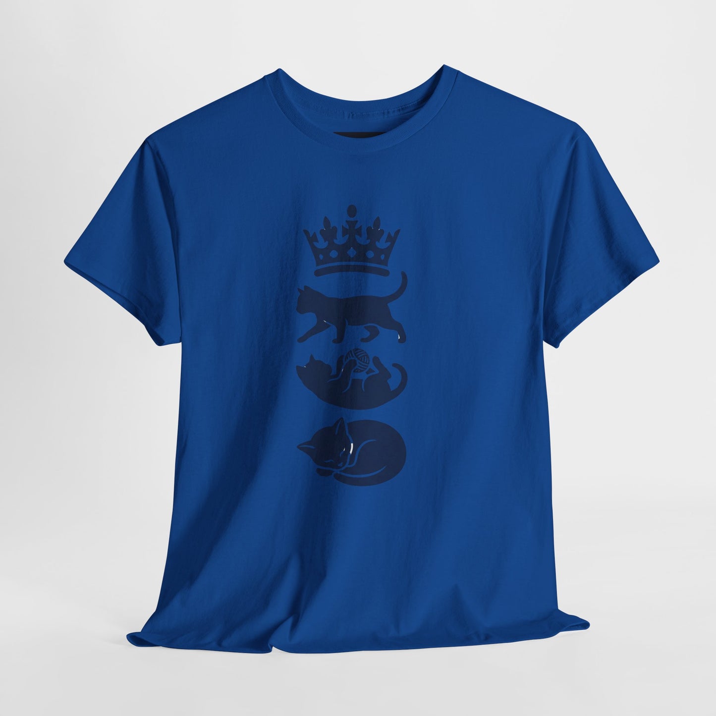 Three Cats Cricket Tee | blue | Odyssey Camp & Co.