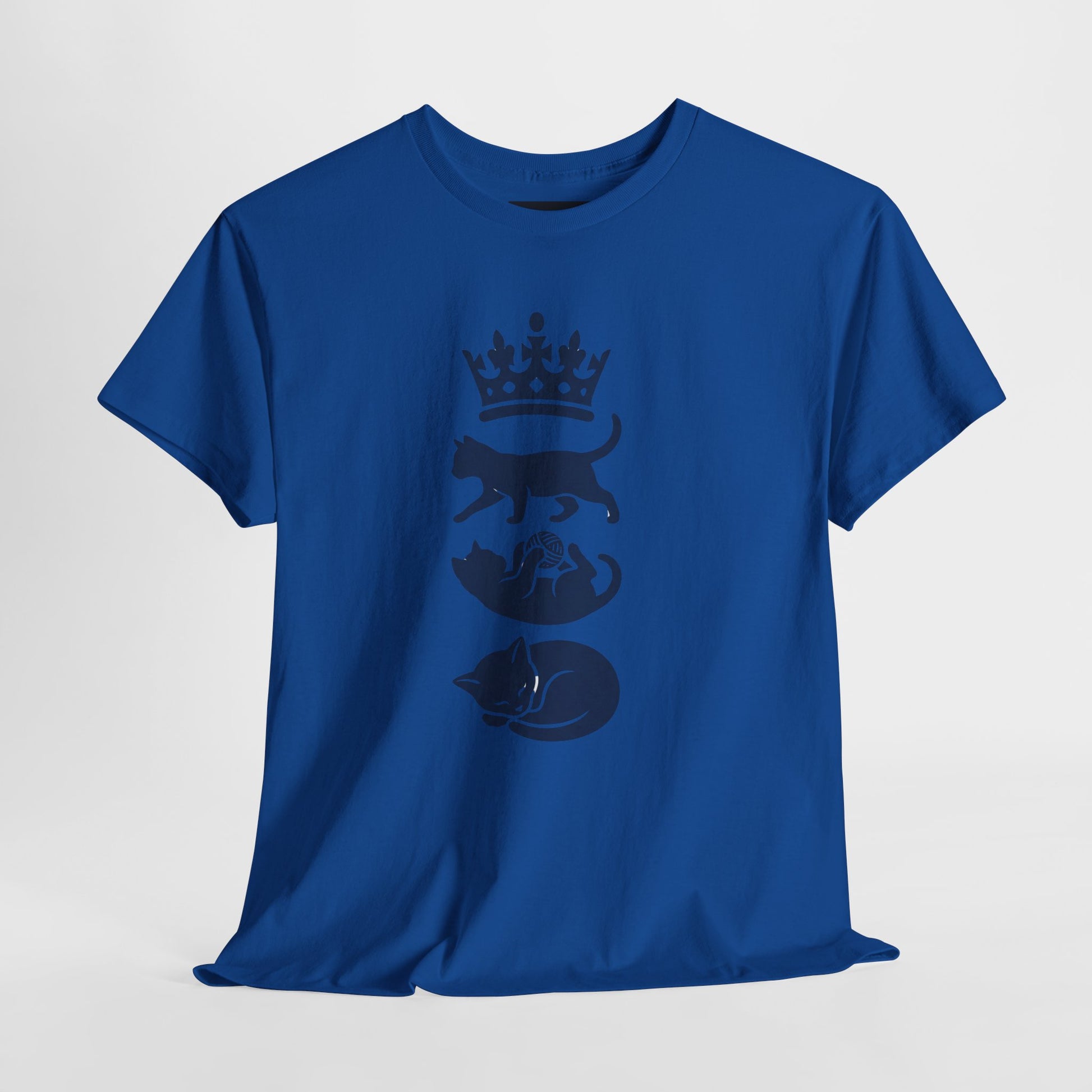 Three Cats Cricket Tee | blue | Odyssey Camp & Co.
