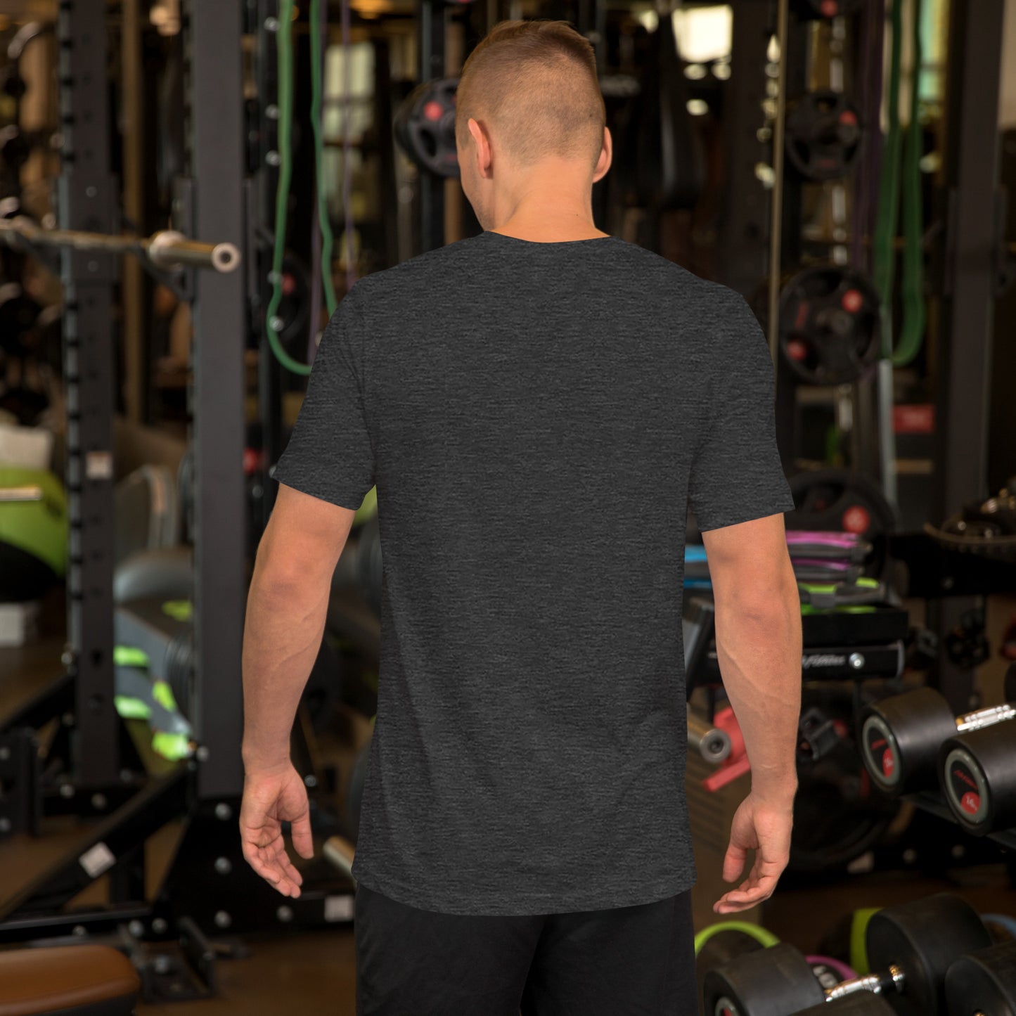 Born to bat forced to field cricket shirt dark grey back | Funny Cricket T-Shirt | Odyssey Camp & Co.